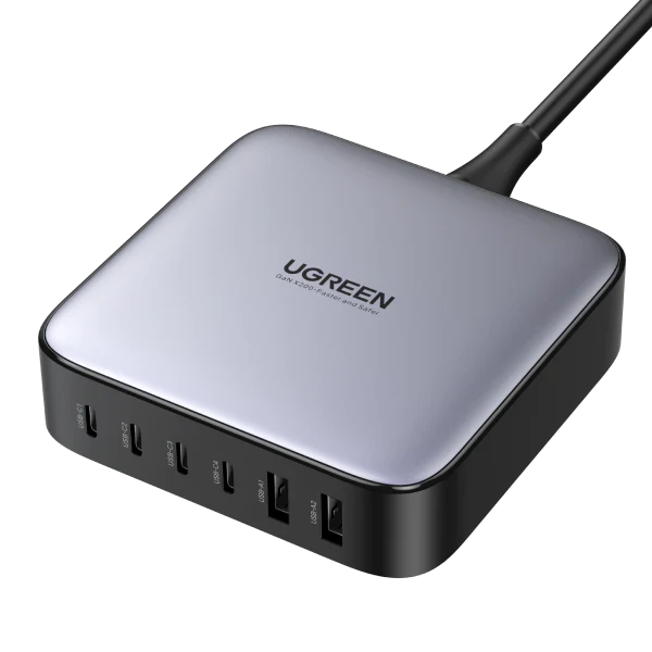 Ugreen Nexode 200W USB C Wall Charger - 6 Ports